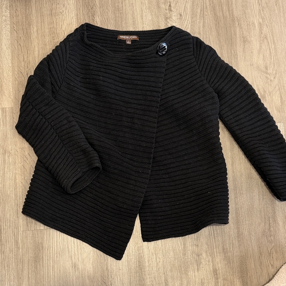 Adrienne Vittadini Button Sweater